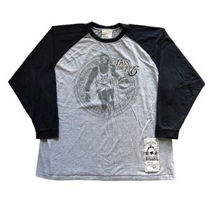 Pass The Roc Vintage Y2K Basketball Outfitters Baseball Tee T Shirt Mens XXXL